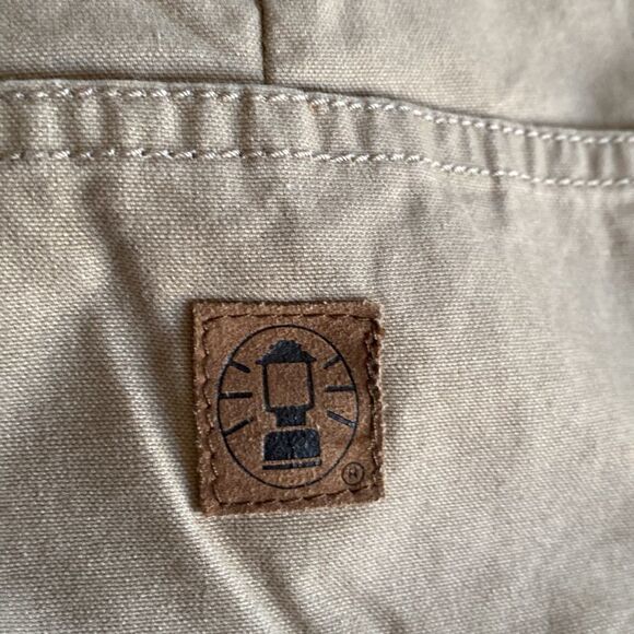 NWT Coleman tan fleece-lined work pants, 34W 30L - Picture 5 of 8